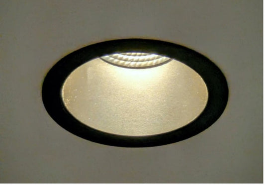 Deckeneinbaustrahler schwarz 68-830