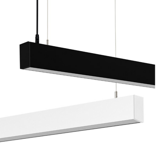 Linearleuchte schwarz 1500-840